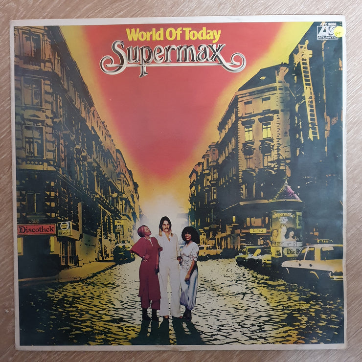 Supermax - World Of Today - Vinyl LP Record - Good+ Quality (G+) - C-Plan Audio