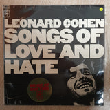 Leonard Cohen ‎– Songs Of Love And Hate - Vinyl LP Record - Opened  - Very-Good- Quality (VG-) - C-Plan Audio