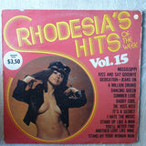 Rhodesia's Hits Of The Week Vol 15 - Vinyl LP Record - Opened  - Very-Good  Quality (VG) - C-Plan Audio