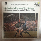 Die Sprinbokke Teen Nieu Seeland - Die Eerste Toets Pretoria 25 Julie 1970 (Rugby) - Vinyl LP Record - Very-Good  Quality (VG) - C-Plan Audio