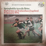 Die Sprinbokke Teen die Britse Barbarians op Twickenham Engeland 31 January 1970 -  Vinyl LP Record - Very-Good+ Quality (VG+) - C-Plan Audio