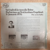 Die Sprinbokke Teen die Britse Barbarians op Twickenham Engeland 31 January 1970 -  Vinyl LP Record - Very-Good+ Quality (VG+) - C-Plan Audio