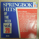 Sprinbok Hits of the Week Vol 20 - Vinyl LP Record - Very-Good  Quality (VG) - C-Plan Audio