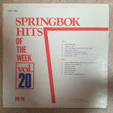 Sprinbok Hits of the Week Vol 20 - Vinyl LP Record - Very-Good  Quality (VG) - C-Plan Audio