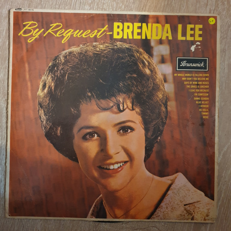 Brenda Lee ‎– By Request - Vinyl LP Record - Good+ Quality (G+) (Vinyl Specials) - C-Plan Audio