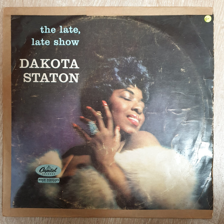 Dakota Staton ‎– The Late, Late Show - Vinyl LP Record - Good+ Quality (G+) - C-Plan Audio