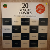 20 Reggae Classics - Vinyl LP Record - Very-Good+ Quality (VG+) - C-Plan Audio