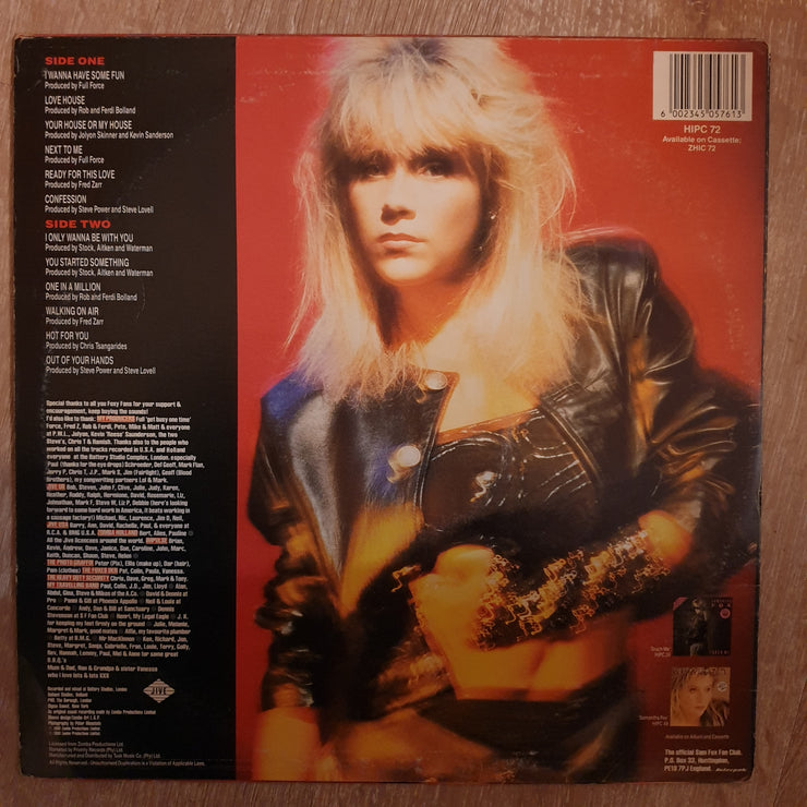 Samantha Fox ‎– I Wanna Have Some Fun - Vinyl LP Record - Opened  - Very-Good- Quality (VG-) - C-Plan Audio