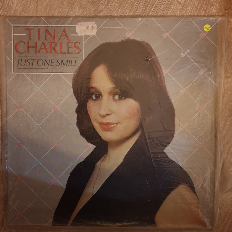 Tina Charles ‎– Just One Smile - Vinyl LP Record - Very-Good+ Quality (VG+) - C-Plan Audio