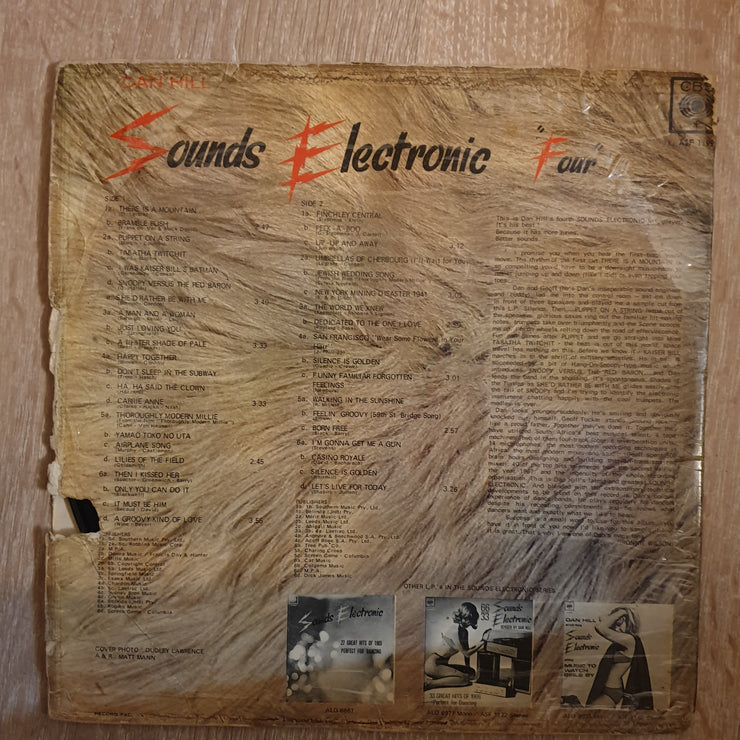 Dan Hill - Sounds Electronic Four - 4 - Vinyl LP Record - Opened  - Good+ Quality (G+) - C-Plan Audio