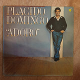 Placido Domingo ‎– Adoro - Vinyl LP Record - Very-Good+ Quality (VG+) - C-Plan Audio
