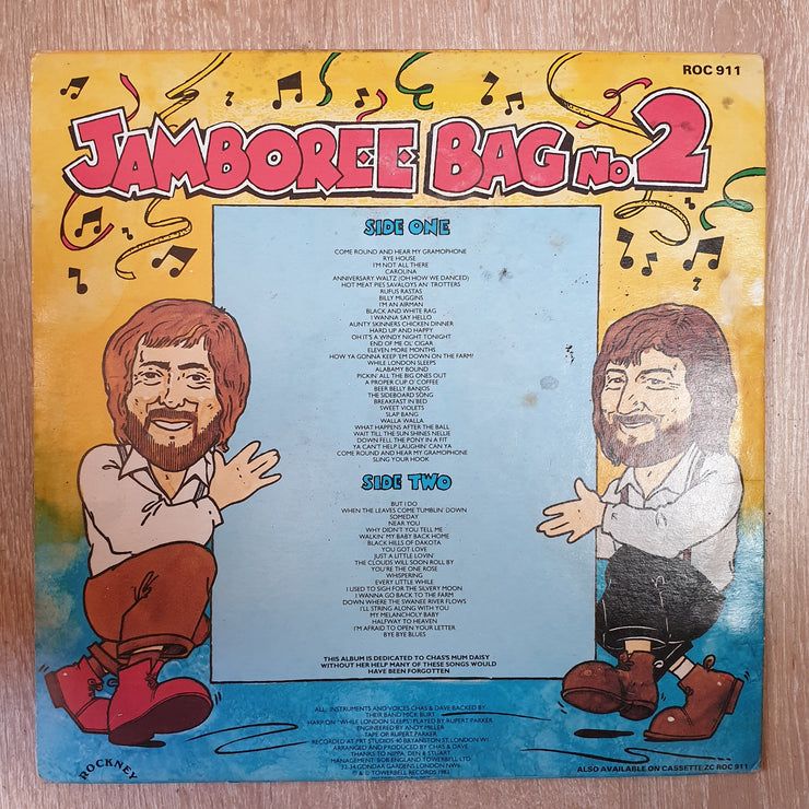 Chas & Daves - Knees Up - Jamboree Bag No 2 -  Vinyl LP Record - Very-Good+ Quality (VG+) - C-Plan Audio