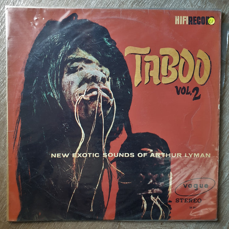 Arthur Lyman ‎– Taboo Vol. 2 ‎– Vinyl LP Record - Very-Good+ Quality (VG+) - C-Plan Audio