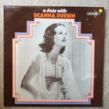 Deanna Durbin ‎– A Date With Deanna Durbin ‎– Vinyl LP Record - Very-Good+ Quality (VG+) - C-Plan Audio