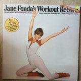 Jane Fonda's Workout Record -  (With Diagram Exercise Worksheet) - Vinyl LP Record - Opened  - Very-Good+ Quality (VG+) - C-Plan Audio
