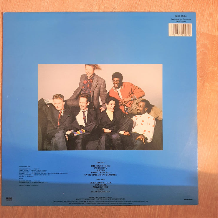 Simply Red ‎– Men And Women - Vinyl LP Record - Very-Good+ Quality (VG+) - C-Plan Audio