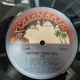 Kiss ‎– Hotter Than Hell - Vinyl LP Record - Opened  - Good+ Quality (G+) - C-Plan Audio