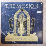 The Mission ‎– Gods Own Medicine (UK) – Vinyl LP Record - Very-Good+ Quality (VG+) - C-Plan Audio