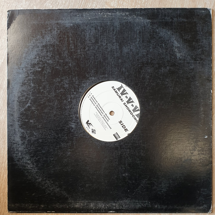 IV-V-VI ‎– Drop Tha Drawz / Samurai Showdown – Vinyl LP Record - Very-Good+ Quality (VG+) - C-Plan Audio