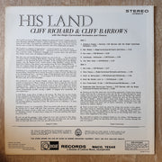 Cliff Richard & Cliff Barrows with The Ralph Carmichael Orchestra and Chorus ‎– His Land -  Vinyl LP Record - Very-Good+ Quality (VG+) - C-Plan Audio