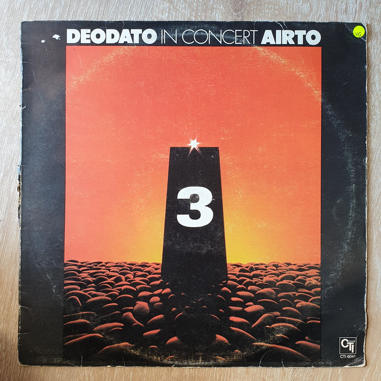 Deodato - Airto ‎– In Concert ‎– Vinyl LP Record - Opened  - Very-Good Quality (VG) - C-Plan Audio