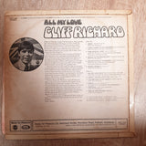 Cliff Richard ‎– All My Love -  Vinyl LP Record - Very-Good+ Quality (VG+) - C-Plan Audio