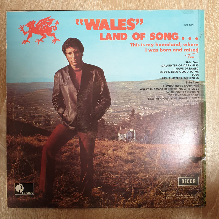 Tom Jones ‎– I Who Have Nothing -  Vinyl LP Record - Very-Good+ Quality (VG+) - C-Plan Audio