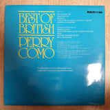 Perry Como ‎– The Best Of British -  Vinyl LP Record - Very-Good+ Quality (VG+) - C-Plan Audio
