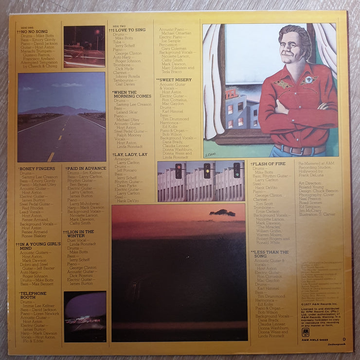Hoyt Axton - Road Songs - Vinyl LP Record - Opened  - Very-Good+ Quality (VG+) - C-Plan Audio
