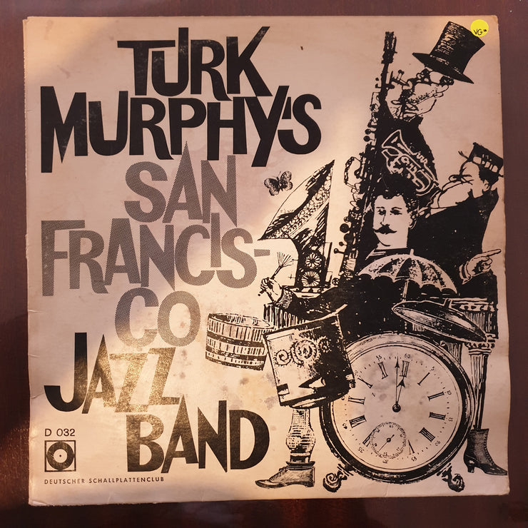 Turk Murphy's San Francisco Jazz Band ‎– Turk Murphy's San Francisco Jazz Band ‎– Vinyl LP Record - Opened  - Very-Good Quality (VG) - C-Plan Audio