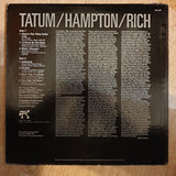 Art Tatum With Lionel Hampton, Buddy Rich ‎– The Tatum / Hampton / Rich Trio -  Vinyl LP Record - Very-Good+ Quality (VG+) - C-Plan Audio