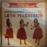 David Carroll And His Orchestra ‎– Latin Percussion - Vinyl LP Record - Opened  - Very-Good Quality (VG) - C-Plan Audio