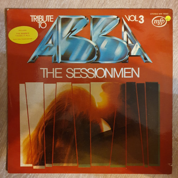 The Sessionmen - Tribute To ABBA  - Vinyl LP Record - Opened  - Very-Good+ Quality (VG+) - C-Plan Audio