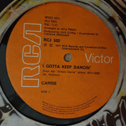 Carrie ‎– I Gotta Keep Dancin' - Vinyl LP Record - Opened  - Very-Good- Quality (VG-) - C-Plan Audio