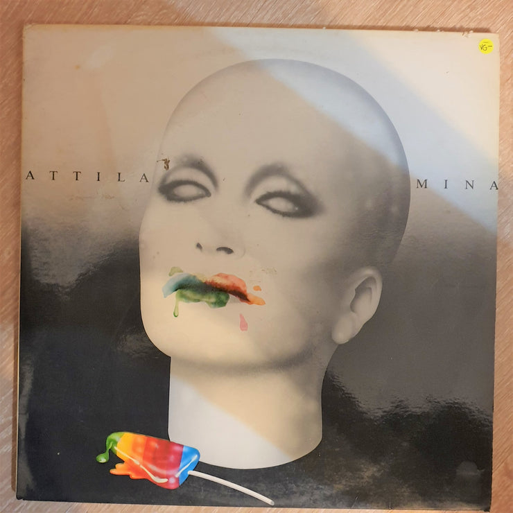 Mina ‎– Attila - Vinyl LP Record - Opened  - Very-Good- Quality (VG-) - C-Plan Audio