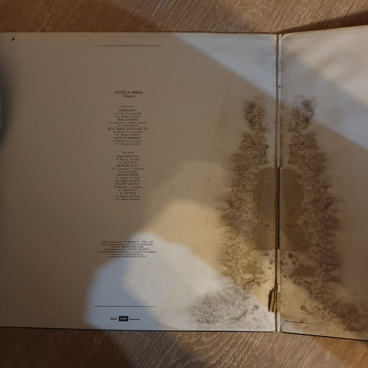 Mina ‎– Attila - Vinyl LP Record - Opened  - Very-Good- Quality (VG-) - C-Plan Audio