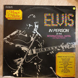 Elvis Presley ‎– Elvis In Person At The International Hotel -  Vinyl LP Record - Very-Good+ Quality (VG+) - C-Plan Audio