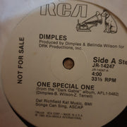 Dimples ‎– One Special One - Promo Album -  Vinyl LP Record - Very-Good+ Quality (VG+) - C-Plan Audio