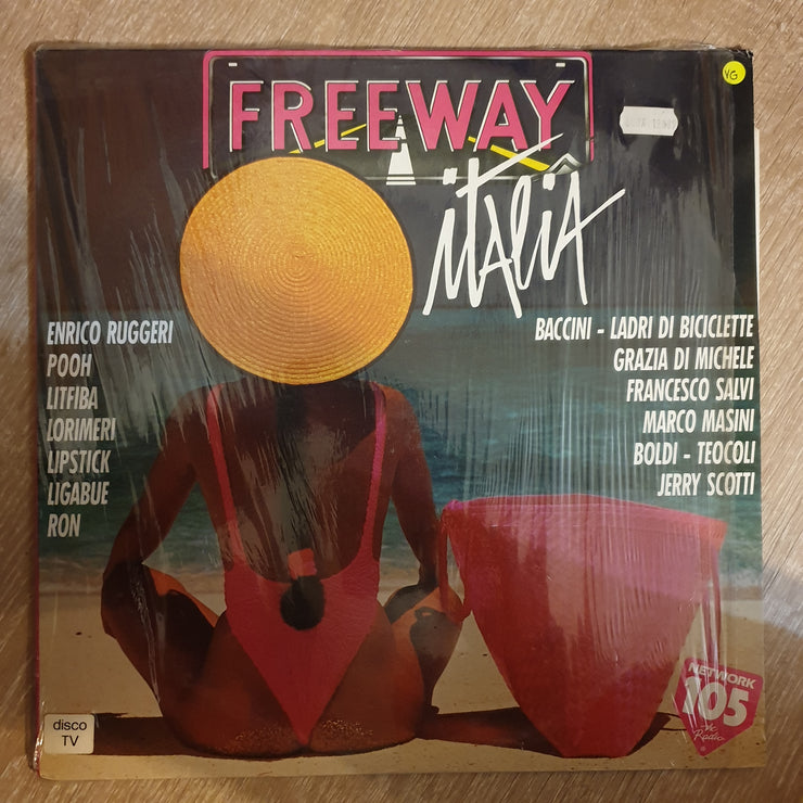 Freeway Italia - Original Artists - Vinyl LP Record - Opened  - Very-Good Quality (VG) - C-Plan Audio
