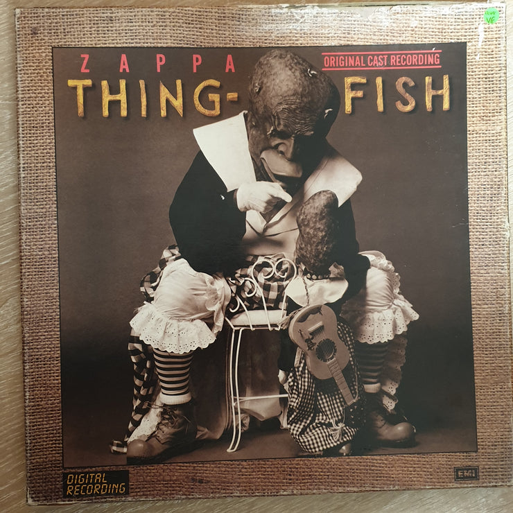 Frank Zappa ‎– Thing-Fish - 3x Vinyl LP Record Box Set - Opened  - Very-Good Quality (VG) - C-Plan Audio