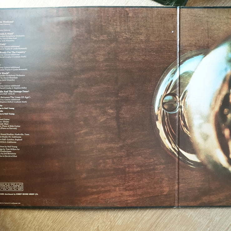 Neil Young ‎– Harvest (UK) - Vinyl LP Record - Opened  - Very-Good Quality (VG) - C-Plan Audio