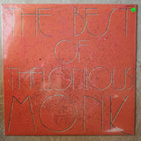 Thelonious Monk ‎– The Best Of Thelonious Monk - Vinyl LP Record - Sealed - C-Plan Audio