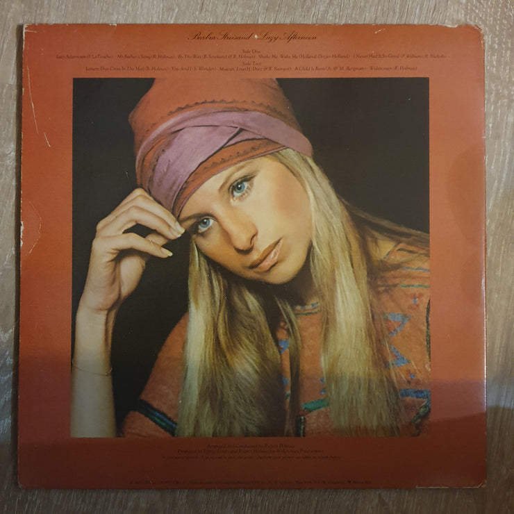 Barbra Streisand ‎– Lazy Afternoon-  Vinyl LP Record - Good+ Quality (G+) - C-Plan Audio