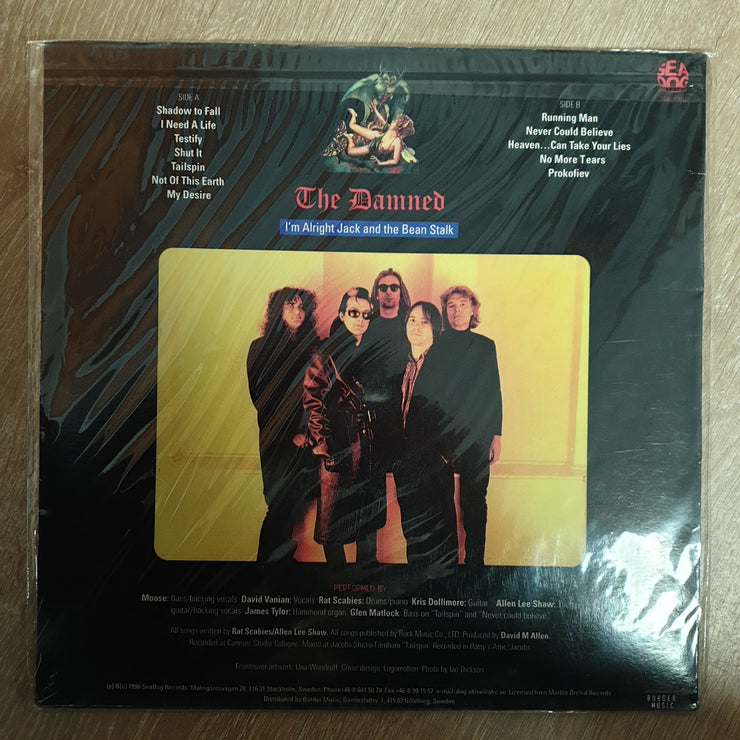 The Damned ‎– I'm Alright Jack And The Bean Stalk - Vinyl LP Record - Sealed - C-Plan Audio