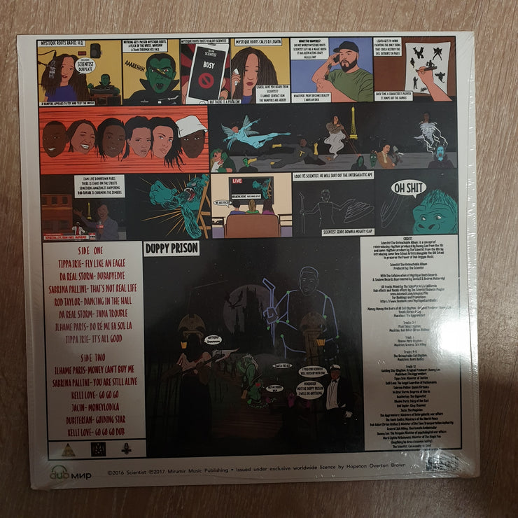 Scientist ‎– The Untouchable - Vinyl LP Record - Sealed - C-Plan Audio