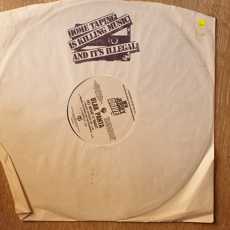 Blak Panta ‎– Do What U Want  - Vinyl LP Record - Very-Good+ Quality (VG+) - C-Plan Audio