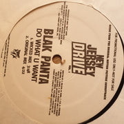 Blak Panta ‎– Do What U Want  - Vinyl LP Record - Very-Good+ Quality (VG+) - C-Plan Audio