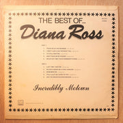 Diana Ross ‎– The Best Of Diana Ross - Incredibly Motown - Vinyl LP Record - Very-Good+ Quality (VG+) - C-Plan Audio