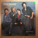 Bob Seger & The Silver Bullet Band ‎– Like A Rock- Vinyl LP Record - Opened  - Very-Good- Quality (VG-) - C-Plan Audio