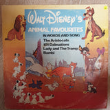 Walt Disney's Animal Favourites in Words and Song - Vinyl LP Record - Opened  - Very-Good Quality (VG) - C-Plan Audio